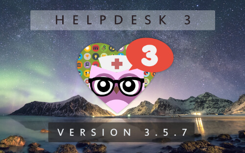 HelpDesk 3 - Version 3.5.7